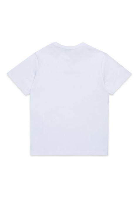 White T-Shirt With DSQ2 Logo DSQUARED2 KIDS | DQ2749-D004GDQ100